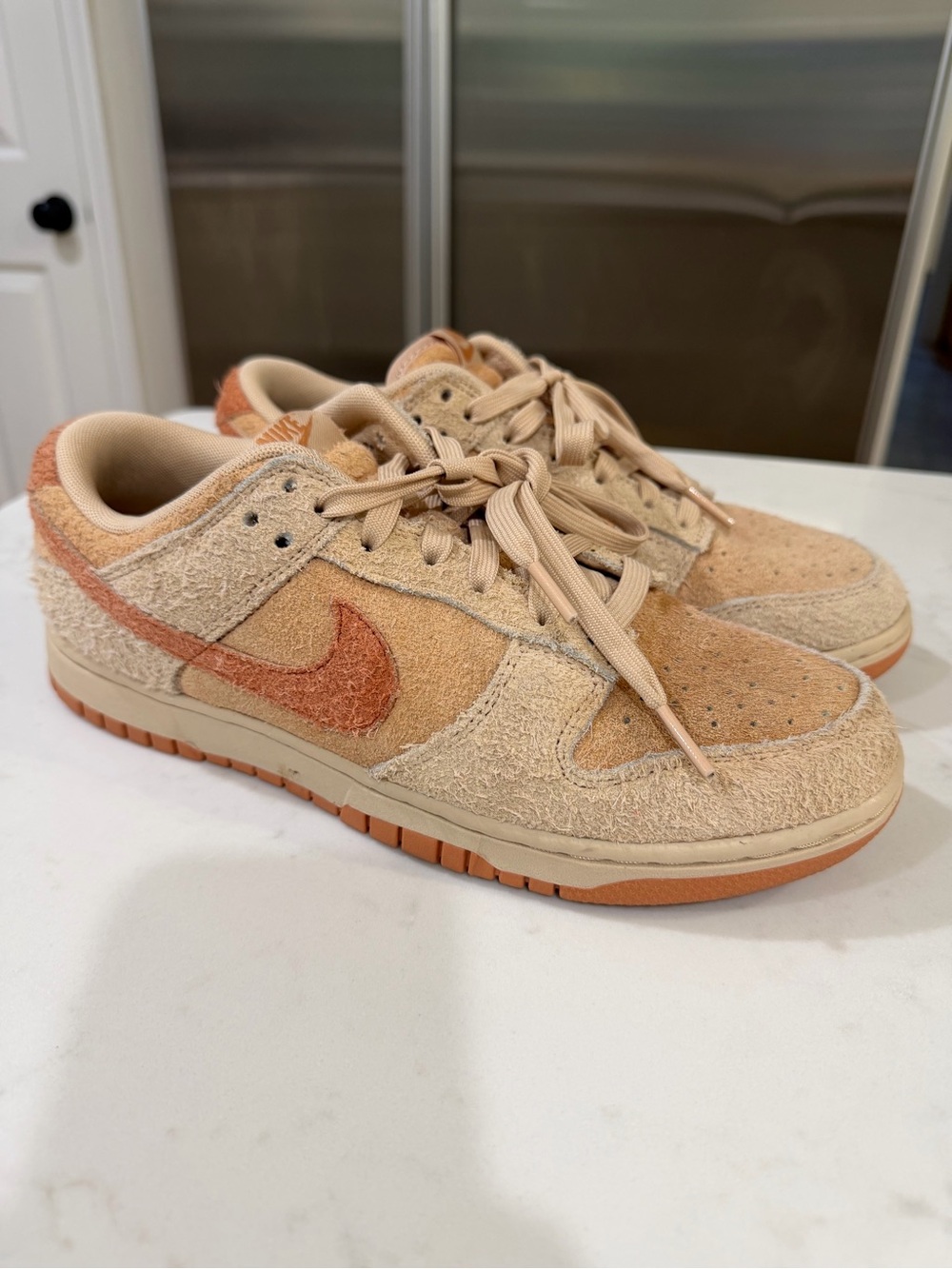 Women's Nike Dunk Low Shimmer/Burnt Sunrise (HF5075 287) - 9